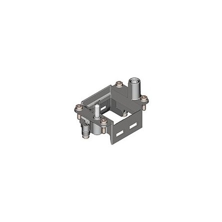 Molex Gwconnect Frame For Size 6B 44X27 Hoods, Die-Cast Zinc 7706.3515.0